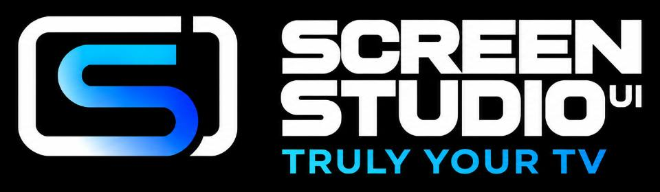 Screen Studio UI — Truly your TV